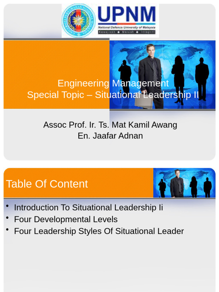 Situational Leadership II Overview | PDF | Behavior Modification ...