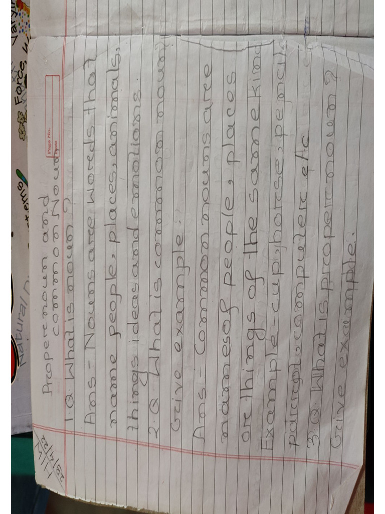 Class 4 Notes | PDF