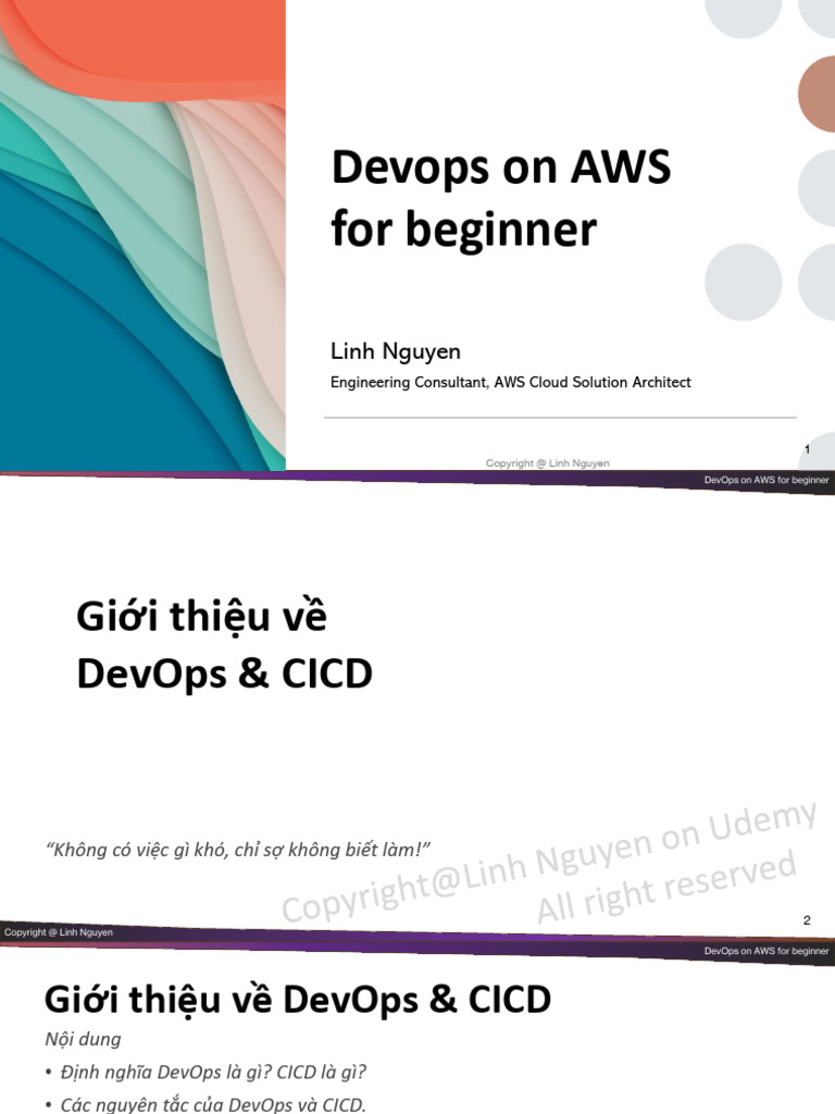 Gioi Thieu Ve Devops Va CICD | PDF