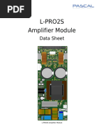 Gemini PVX-85 ステレオパワーアンプ 500W 動作品 変圧器必要 Gemini Sound PVX 85 Owners Manual | PDF