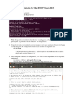 Instalación y Configuración de Servidor DHCP3-SERVER en Ubuntu