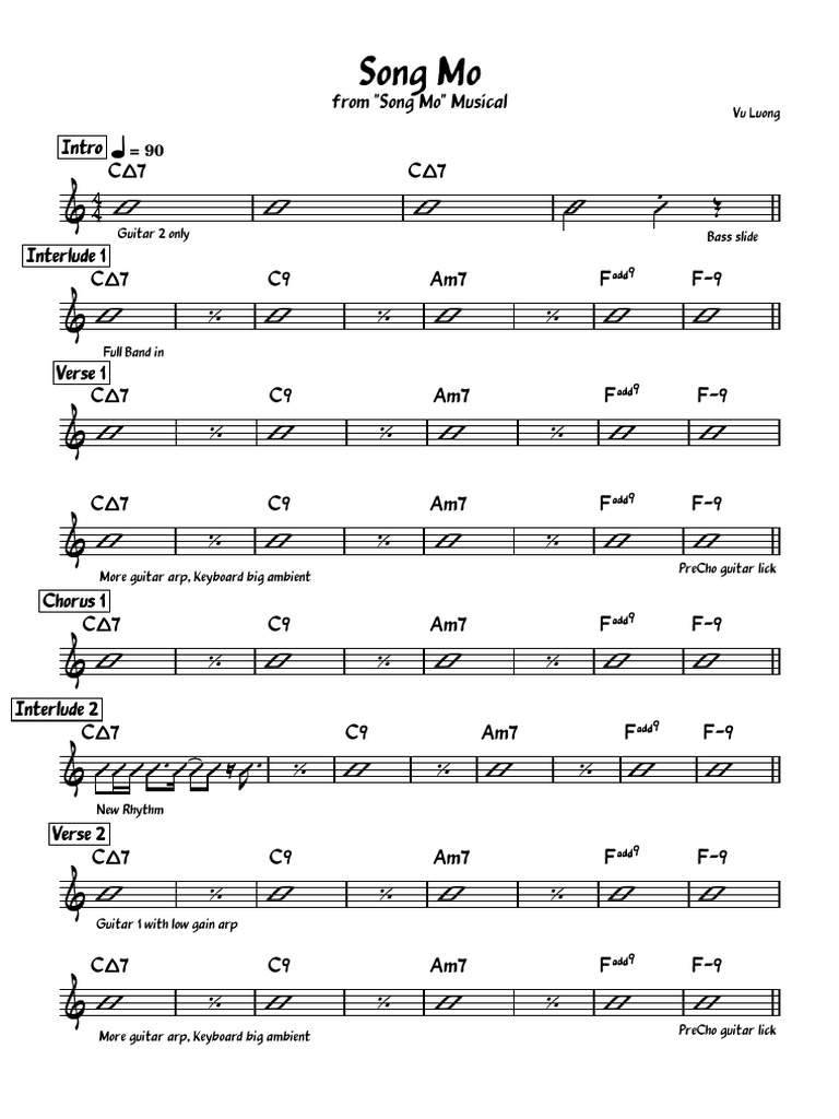 Song Mo 2 | PDF | Song Structure | Elements Of Music