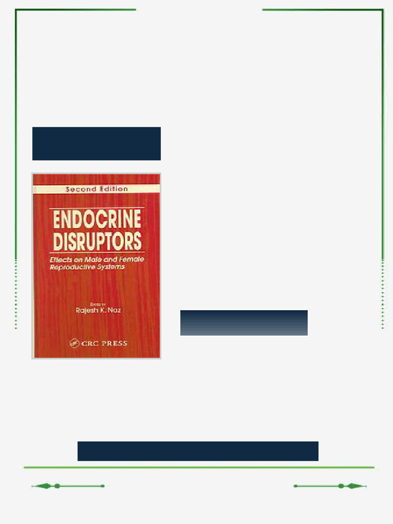 Endocrine disruptors effects on male and female reproductive systems ...
