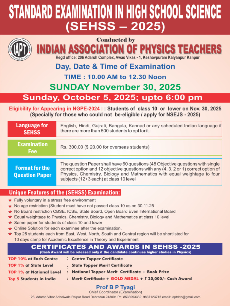SEHSS 2025 | PDF | Educational Stages