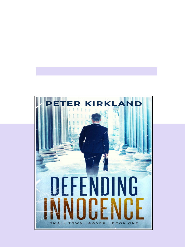 (Ebook) Defending Innocence (Small Town Lawyer Book 1) by Peter ...