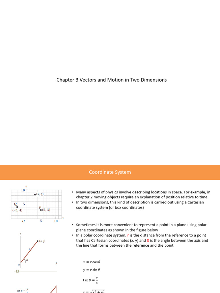Vectors and Motion in 2D Physics | PDF | Acceleration | Euclidean Vector
