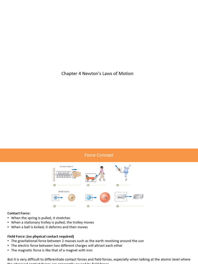 Understanding Newton's Laws of Motion | PDF | Force | Friction