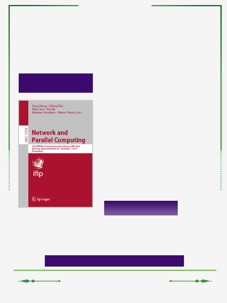 Network and Parallel Computing 15th IFIP WG 10 3 International ...