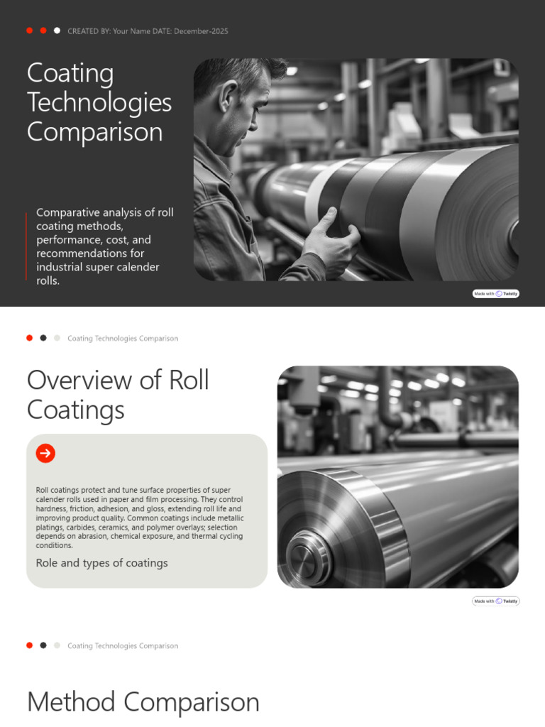 Roll Coating Methods: Performance & Cost | PDF | Coating | Wear