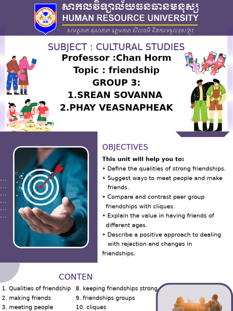 Understanding Friendship Dynamics | PDF | Behavioural Sciences | Psychology