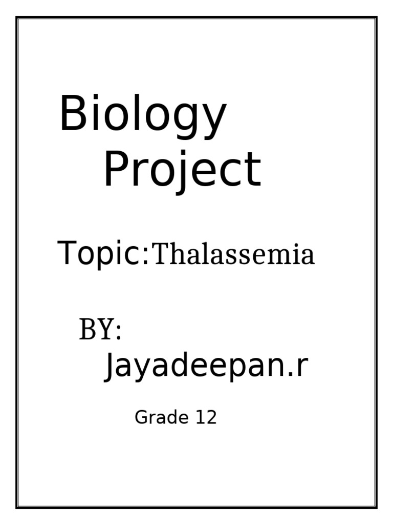 bio | PDF | Anemia | Clinical Medicine