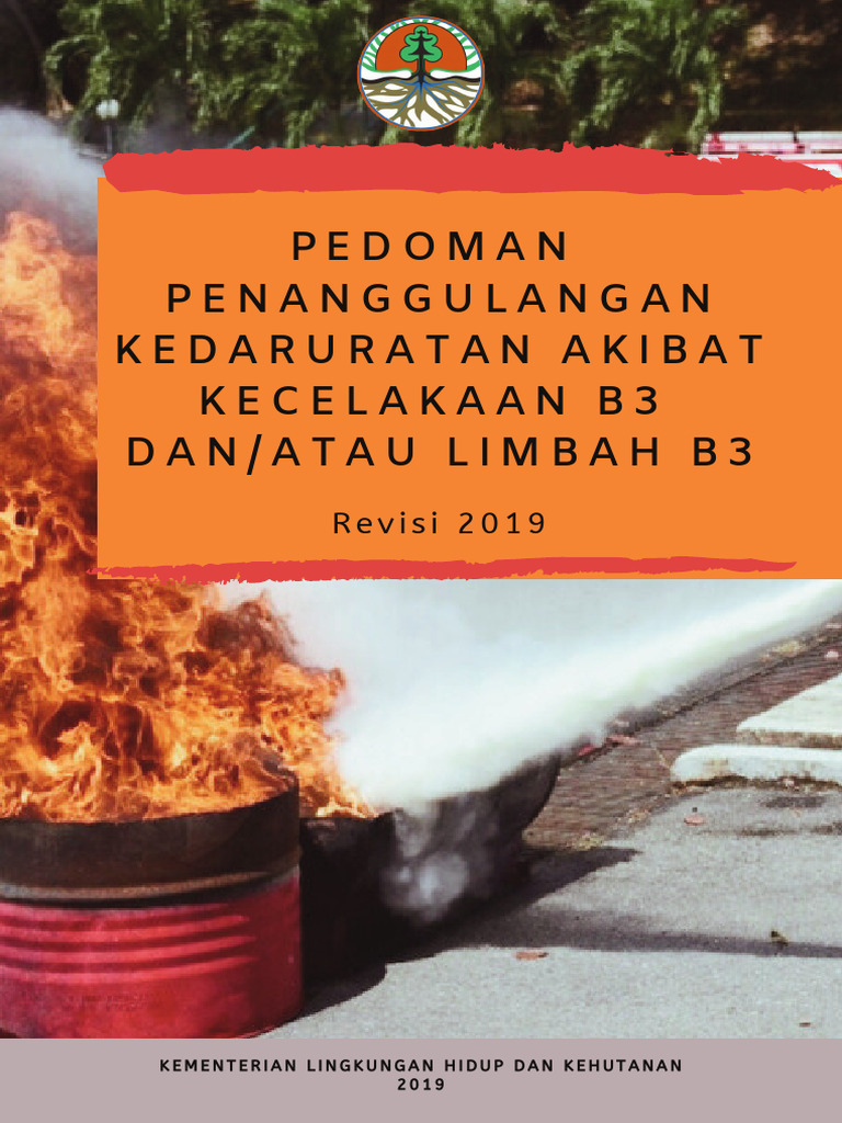 Pedoman Kedaruratan Limbah B3 2019 | PDF