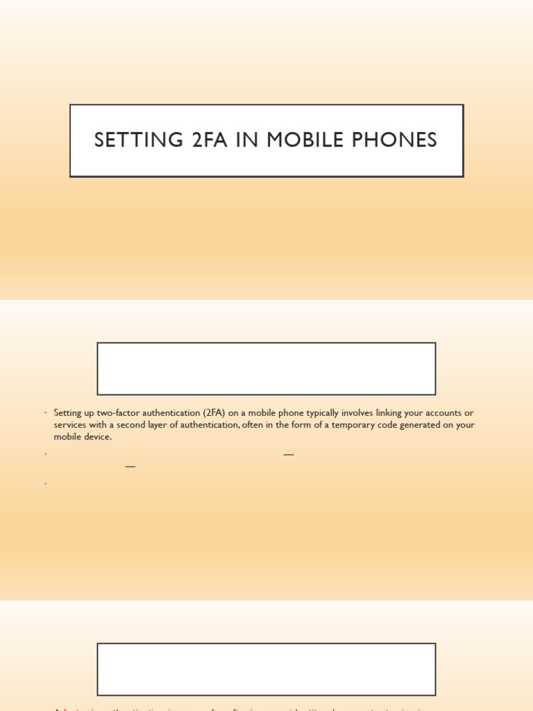 Unit-3-Two FA in Mobile | PDF | Authentication | Cyberwarfare