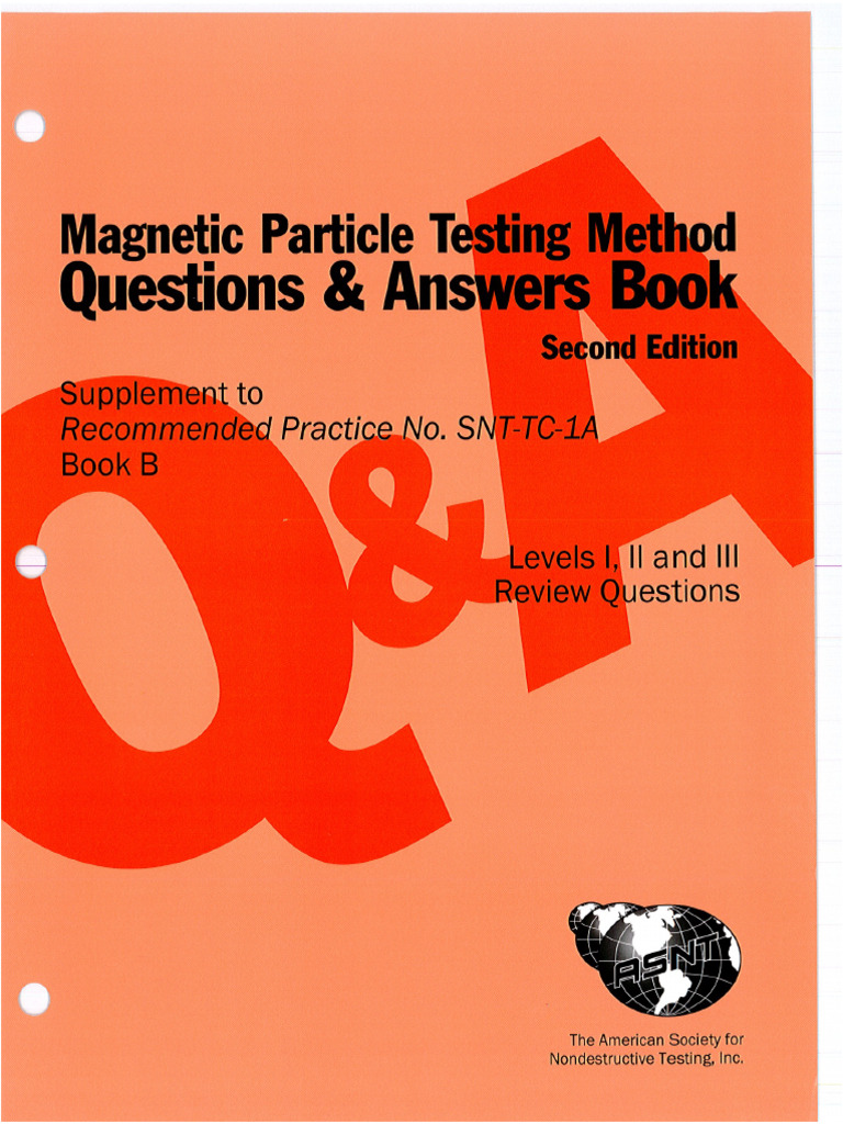 Magnetic Particle Testing Method Second Edition | PDF