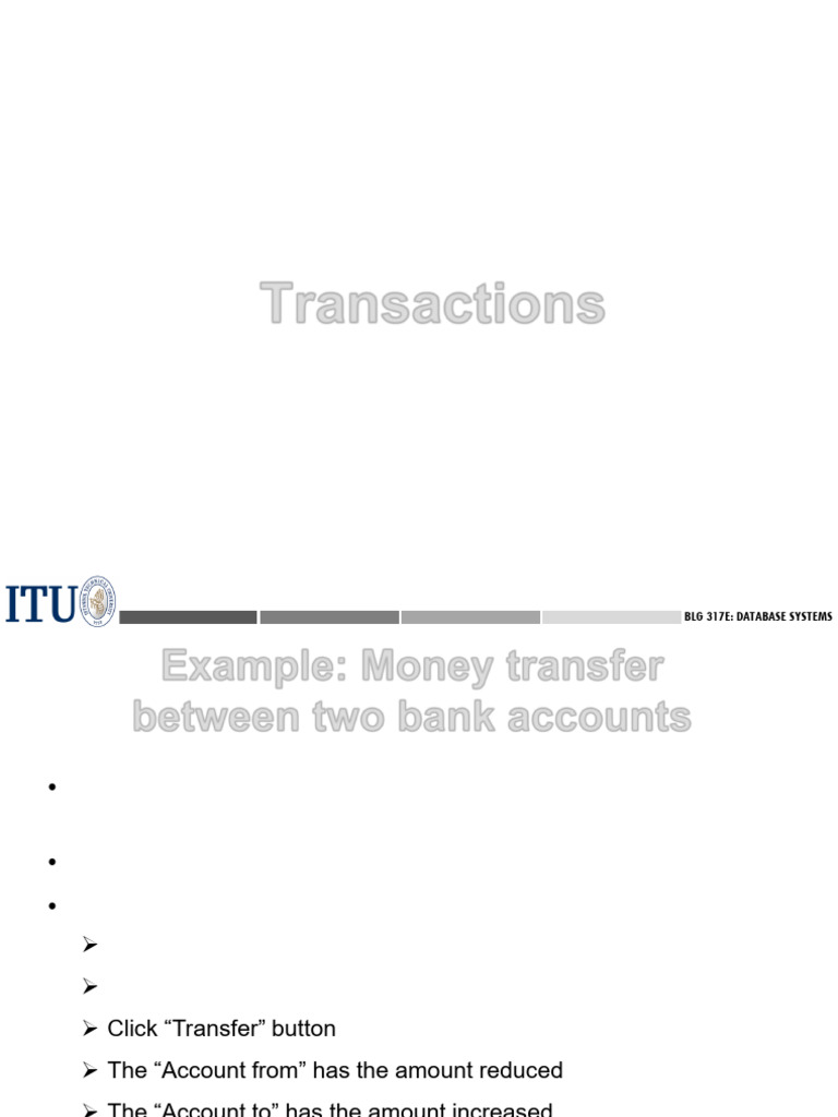 Database Transactions Explained | PDF | Database Transaction | Databases