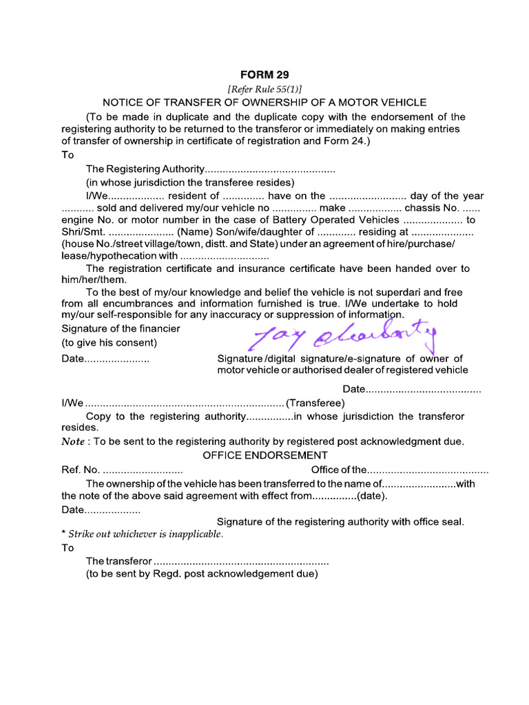 c FORM-29 | PDF