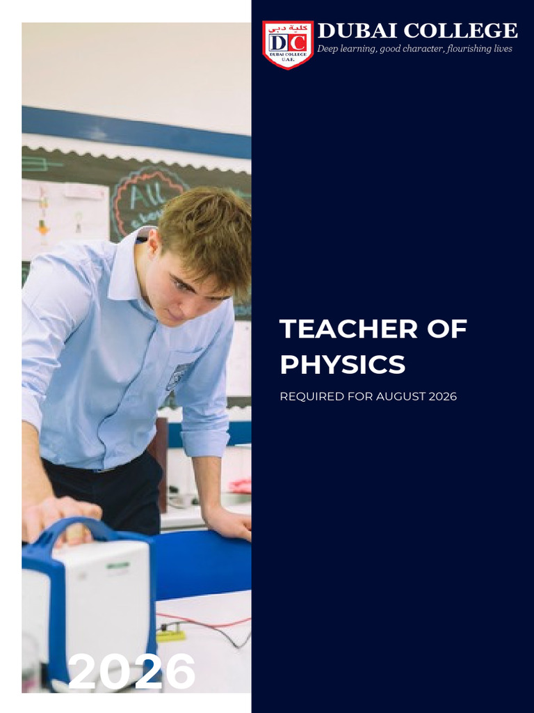 Current Teacher of Physics - 2026 | PDF | Teachers | Dubai