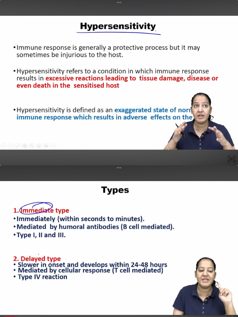 Hypersensitivity Type 1 and 4 | PDF