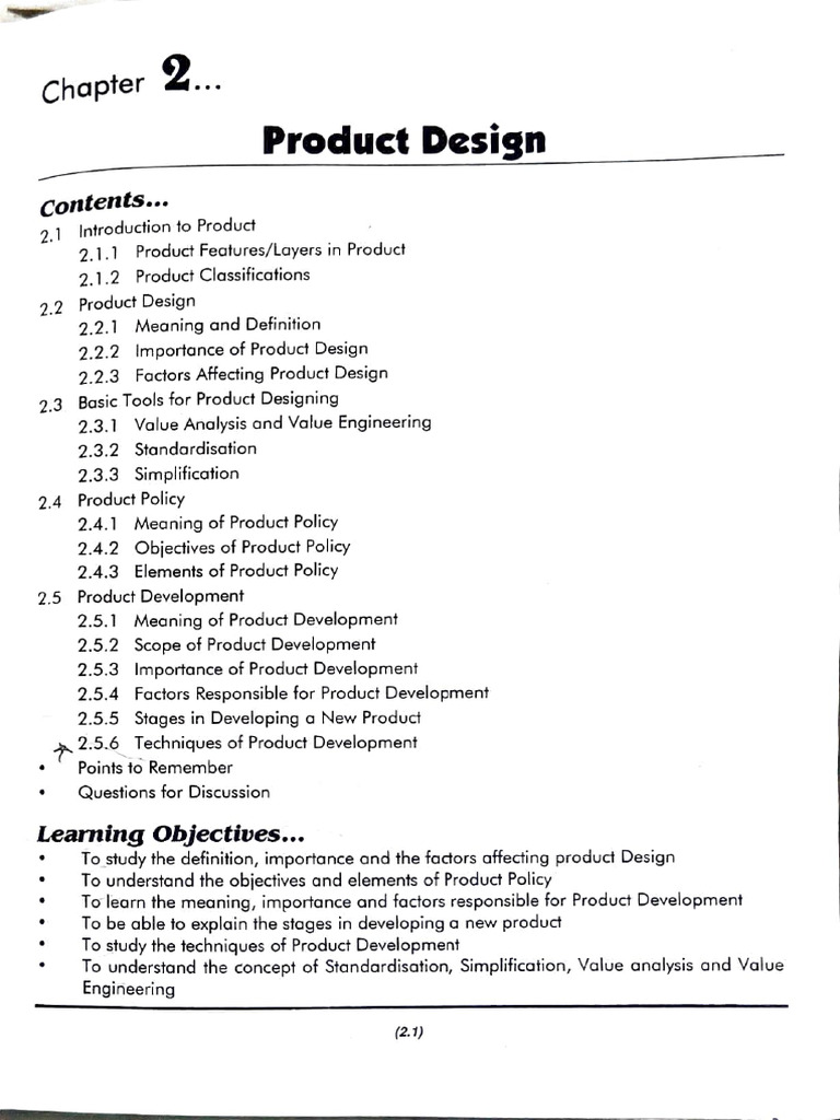 Product Design and Development Overview | PDF | Value (Economics) | Goods