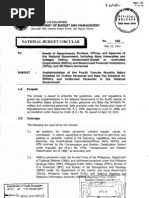 Download Dbm National Budget Circular No 540 Series of 2012 by pipsreyes SN97392252 doc pdf
