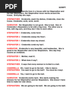 Cinderella Play Script for Kids | PDF | Cinderella