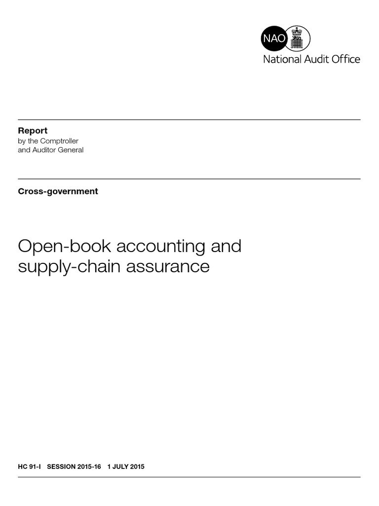 Open Book Accounting Paper | PDF | Supply Chain | Business