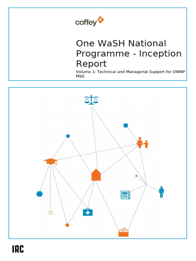 One WaSH National Programme M&E Report | PDF | Wash | Water Supply And ...