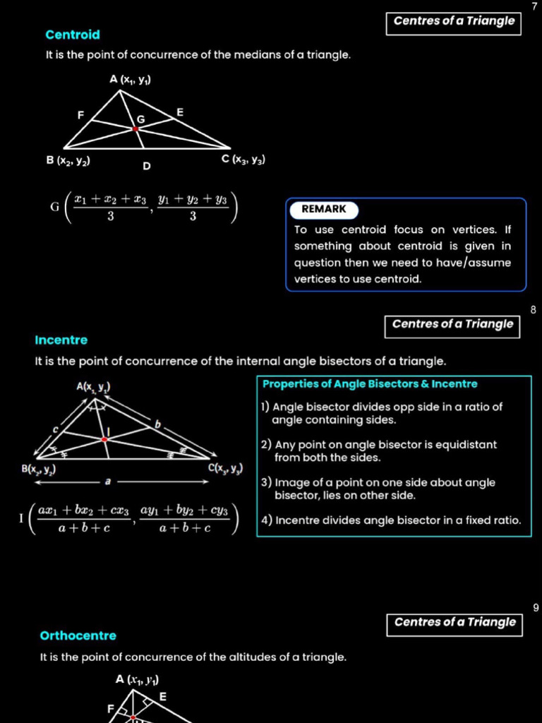 Straight Line Notes | PDF