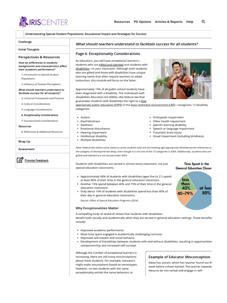 Understanding Special Education Needs | PDF | Disability | Psychology