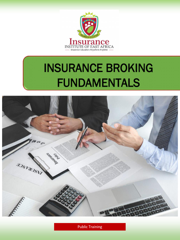 Insurance Broking Fundamentals Training | PDF | Insurance | Insurance ...