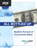 Download All Bottled Up Nestls Pursuit of Community Water by Food and Water Watch SN9739406 doc pdf