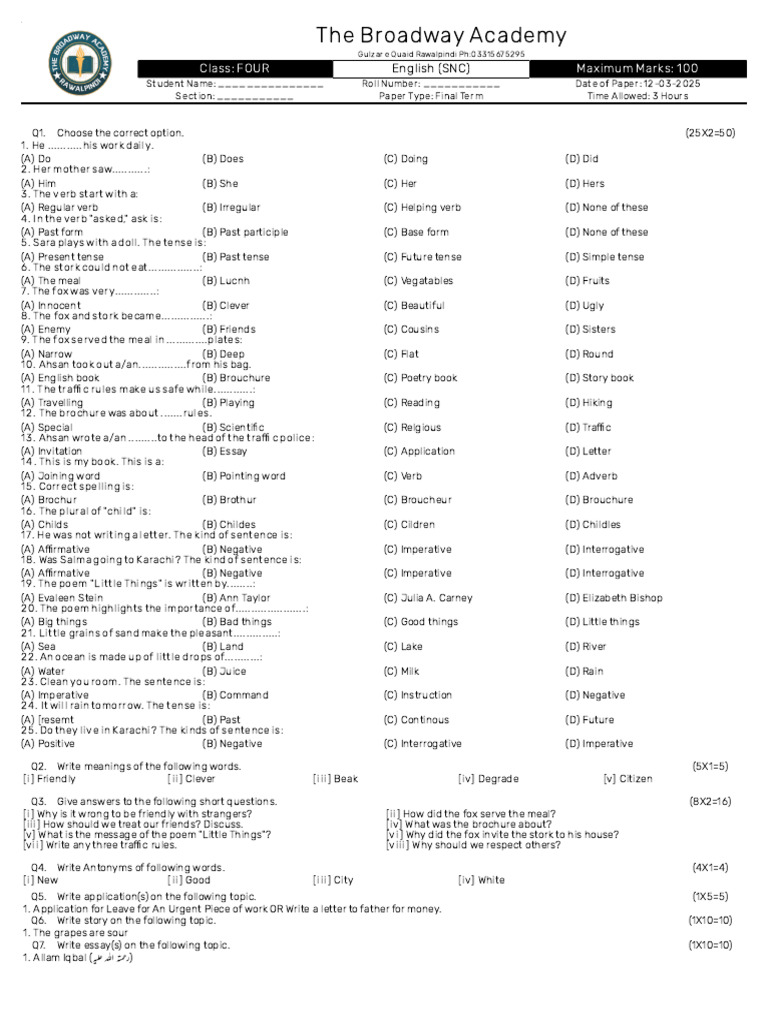 English Grammar and Writing Exercises | PDF | Linguistic Morphology ...