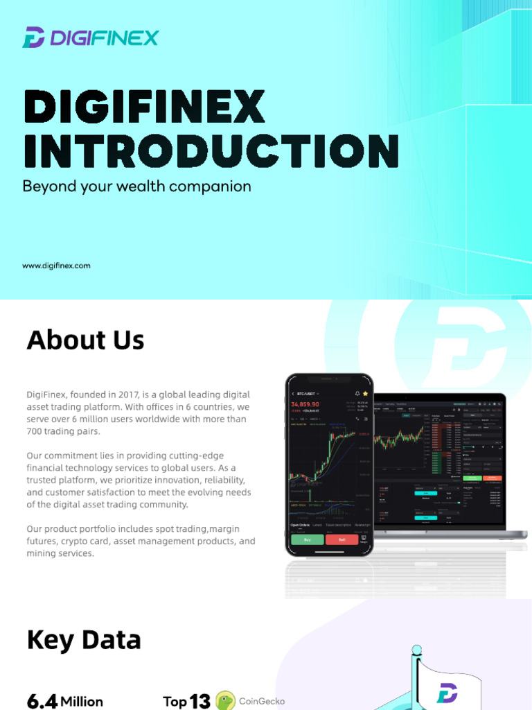 DigiFinex: Leading Crypto Trading Platform | PDF | Cryptocurrency ...