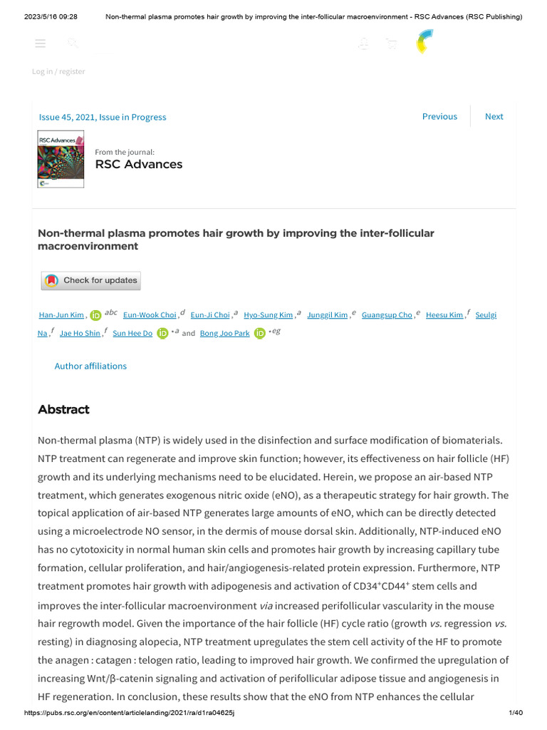 CAP - Hair Growth | PDF | Real Time Polymerase Chain Reaction ...