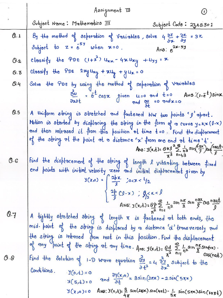 Assignment III | PDF