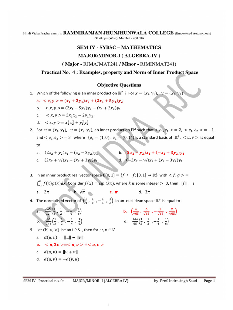 Practical No 4-Soln | PDF