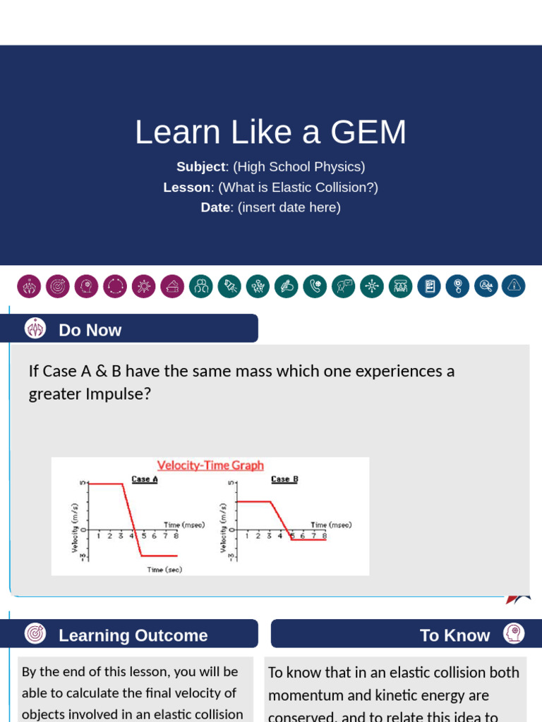 Understanding Elastic Collisions in Physics | PDF | Collision | Momentum