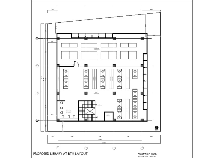 Proposed Library Design at BTM Layout | PDF