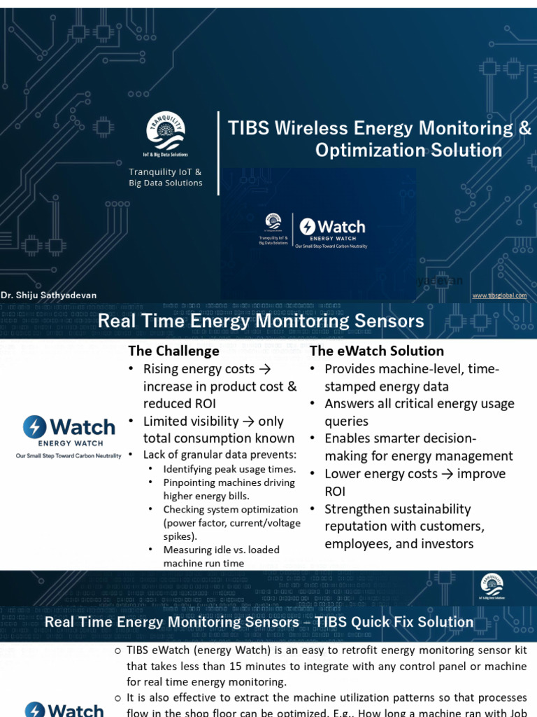 Real-Time Energy Monitoring Solutions | PDF | Electrical Engineering ...