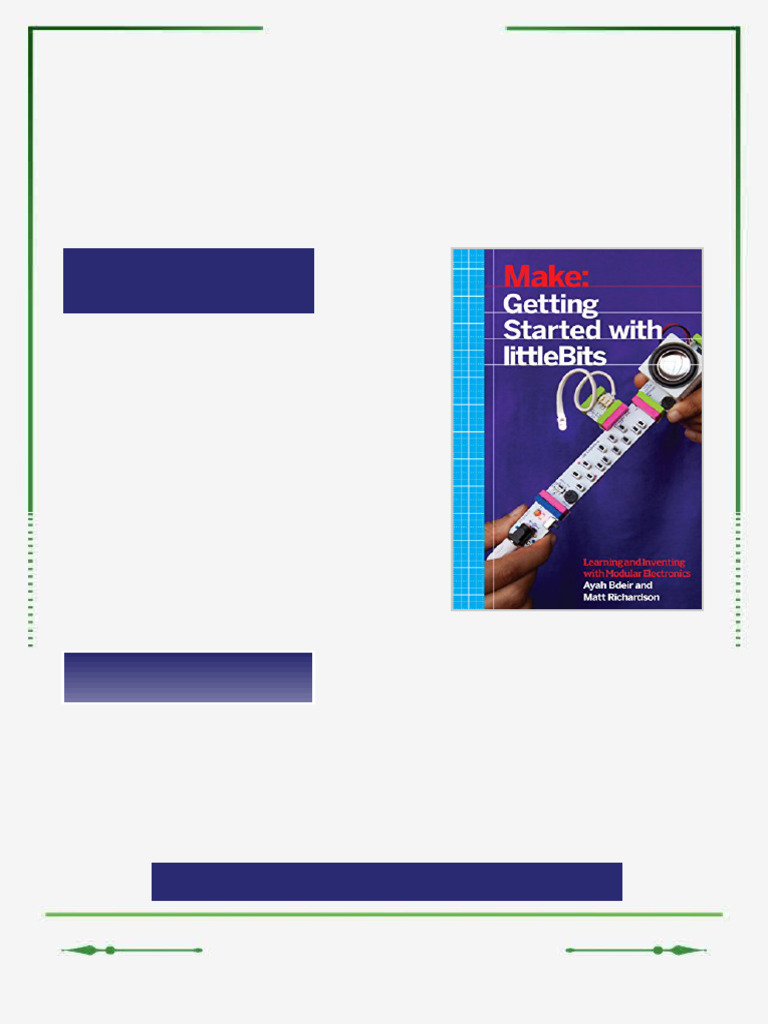 Make Getting Started with littleBits Prototyping and Inventing with ...