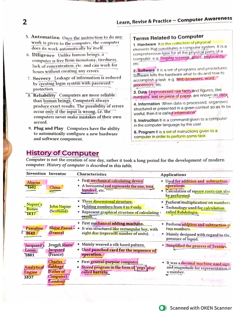 Computer 1 | PDF