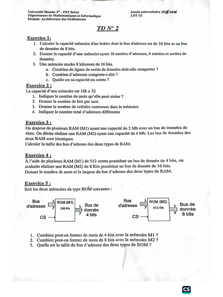 Ao TD2 | PDF