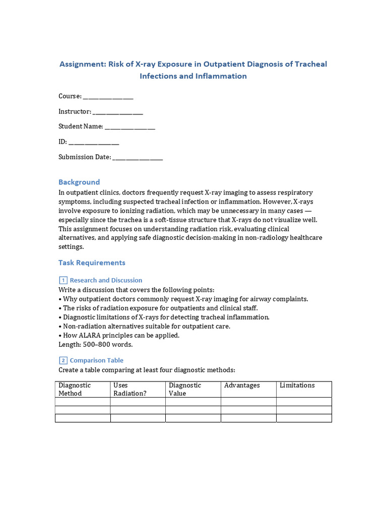 Assignment_Risk of X-ray Exposure in Outpatient Diagnosis of Tracheal ...