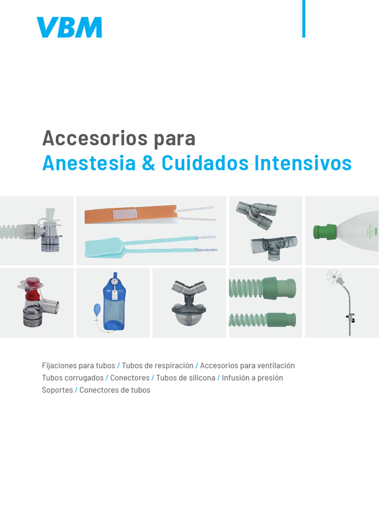 Accesorios y Tubos de Ventilación Médica | PDF | Presión