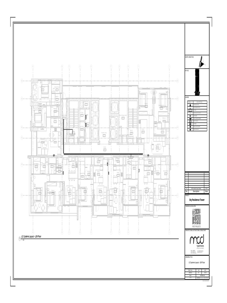 Sky Residence Tower LC Systems Layout | PDF | Room | Interior Design