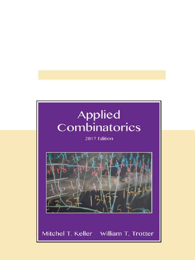 (Ebook) Applied Combinatorics by Keller, Mitchel T., Trotter, William T ...