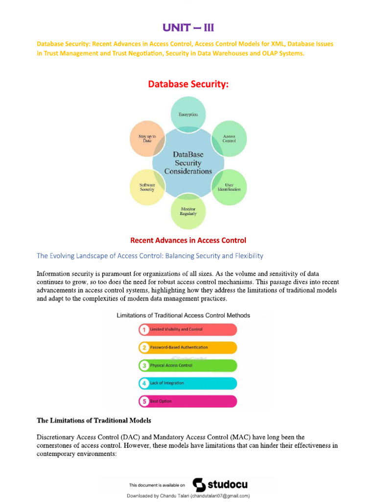 Web Security Unit-Iii | PDF