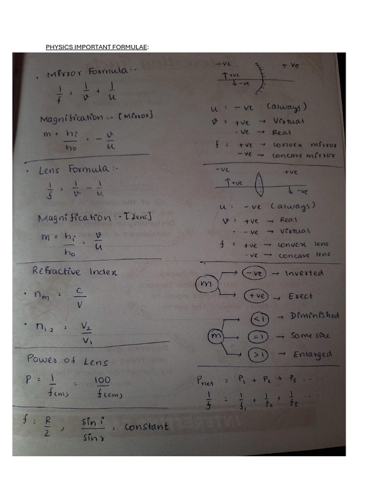 Physics Imp | PDF