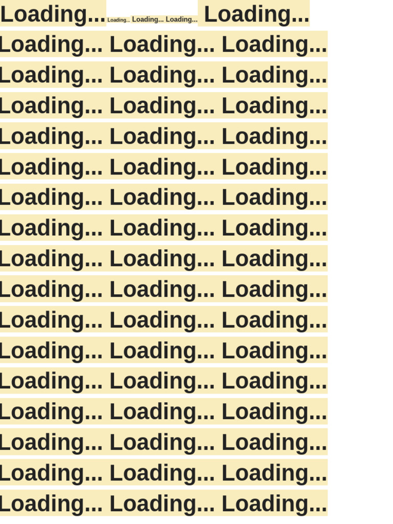 Document Loading Status Report | PDF