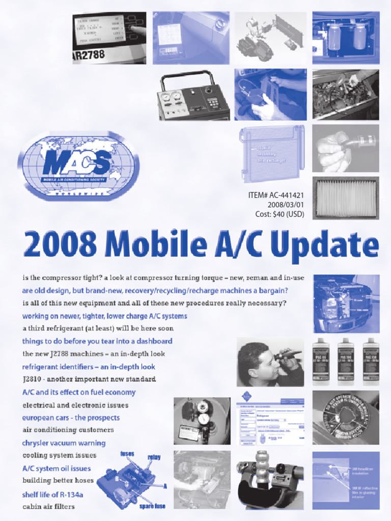 LBT 188 Macs 08 Ac Update Web | PDF | Air Conditioning | Kilogram